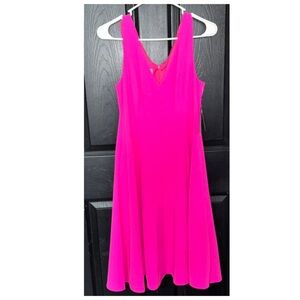 Donna Morgan Elegant Pink Sleeveless Dress